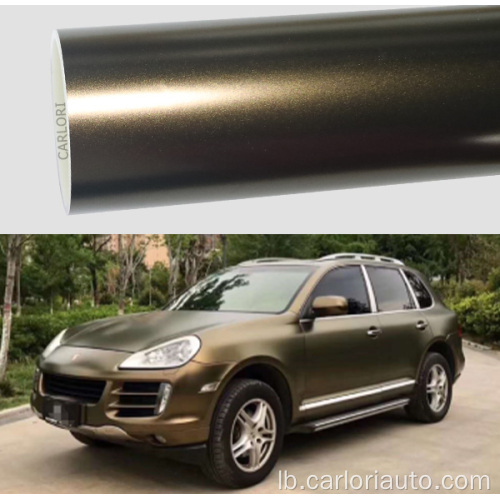 Satin metallesch brong Gold Wrap Vinyl